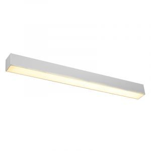 Moderne wandlamp Mascha, grijs, aluminium, 22w, 3000K