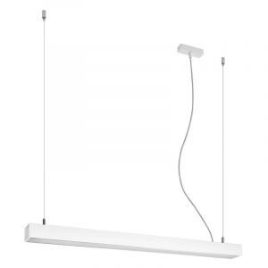 Moderne hanglamp Mascha, wit, aluminium, 31w, 3000K