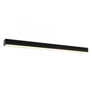 Moderne wandlamp Mascha, zwart, aluminium, 48w, 3000K