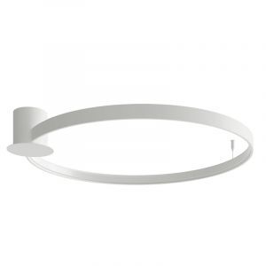 Moderne plafonnière Ringo, wit, aluminium, 50w, 3000K