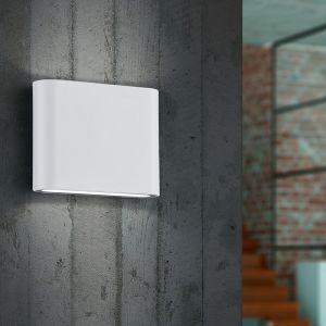 Witte buitenlamp modern, Bridlington, 2,5W, 3000K LED, IP54