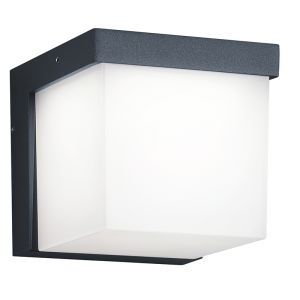 Antraciete buitenlamp aluminium, Faro, 3,5W, 3000K LED, IP54