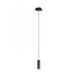 Zwarte hanglamp modern, Kaso