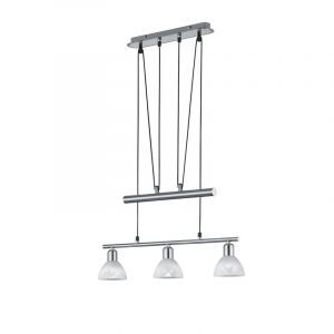 Nikkelen hanglamp modern, Gustav