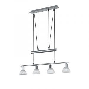 Nikkelen hanglamp modern, Gustav