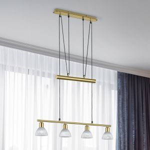 Messing hanglamp modern, Gustav