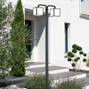 Antraciete buitenlamp aluminium, Carmen, IP54