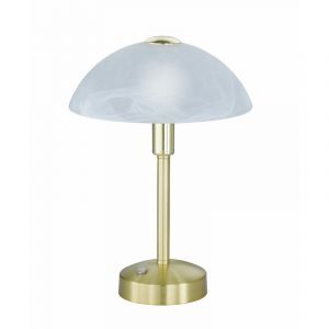 Messing notarislamp klassiek, Notaris, 4W, 3000K LED, met schakelaar