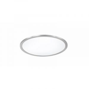 Nikkelen plafonnière modern, Badria, 25W, 3000K LED