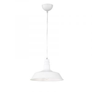 Witte hanglamp industrieel, Yanaisha