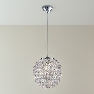 Chromen hanglamp retro, Ilse