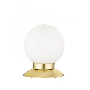 Messing tafellamp modern, Nolan, 3W, 3000K LED, met schakelaar