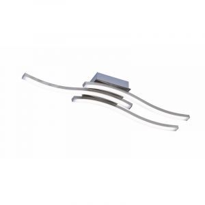 Nikkelen plafonnière design, Go, 5W, 3000K LED