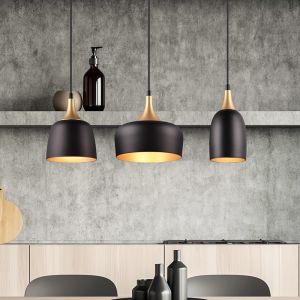 Zwarte hanglamp modern, Declan