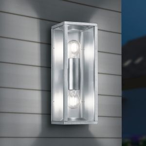 Industriële buitenlamp Sanna, grijs