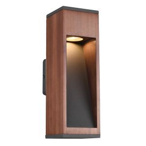 Moderne buiten wandlamp Tiziana, bruin