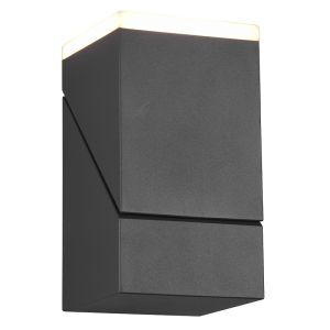 Antraciete buitenlamp Liron, aluminium, modern, 7w, 3000K LED