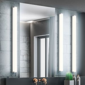 Moderne wandlamp Celesta, chroom, metaal, geïntegreerde LED