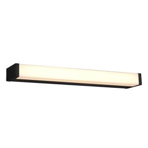 Moderne wandlamp Celesta, zwart, metaal, geïntegreerde LED