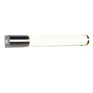 Moderne wandlamp Bernou, chroom, kunststof, geïntegreerde LED