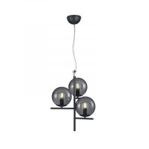 Antraciete hanglamp modern, Silkis