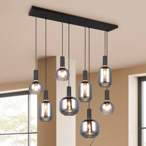 Grijze hanglamp rookglas, Nurullah