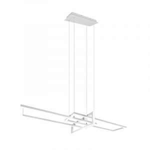 Moderne hanglamp Hatun, wit, incl. LED, wit licht