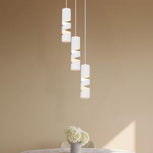 Witte hanglamp design, Marouan