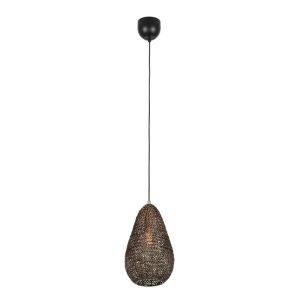 Bronzen hanglamp landelijk, Mohcine