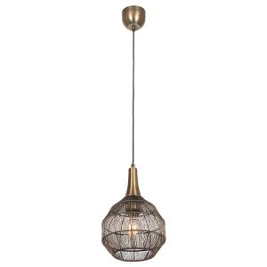 Bronzen hanglamp landelijk, Rins