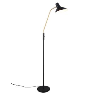 Zwarte vloerlamp klassiek, Merit