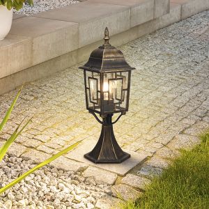 Roestkleurige buitenlamp klassiek, Viyan, IP23