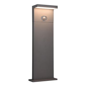 Antraciete staande buitenlamp op zonne-energie modern, Nesrin, 5W, white switch LED, IP65