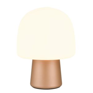 Bruine tafellamp modern, Marloek