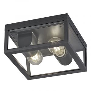 Industriële buitenlamp Sanna, antraciet