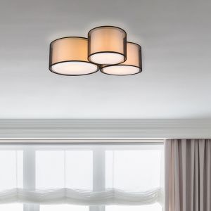 Antraciete plafonnière modern, Mirle