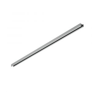 1 meter spanningsrail voor 2-fase railverlichting, grijs