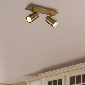 Bronzen plafondspot modern, Kaso