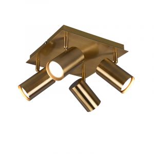 Bronzen plafondspot modern, Kaso