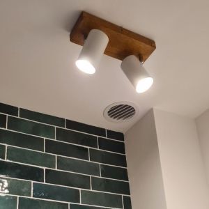 Witte plafondspot modern, Kaso