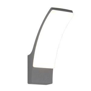 Antraciete buitenlamp modern, Popke, 12,5W, 4000K LED, IP44