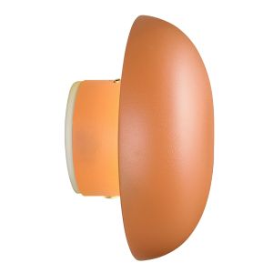 Oranje oplaadbare wandlamp metaal, Khaoula, 1,5W, 3000K LED, 3-staps dimbaar