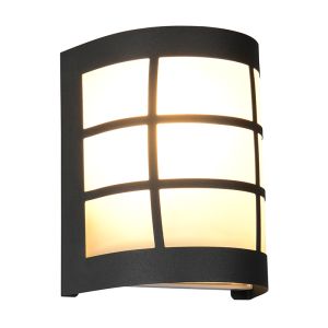 Zwarte buitenlamp modern, Ratna