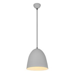 Grijze koepellamp modern, Ingmar