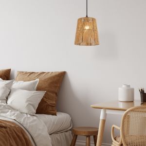 Papieren hanglamp bruin, Toufik