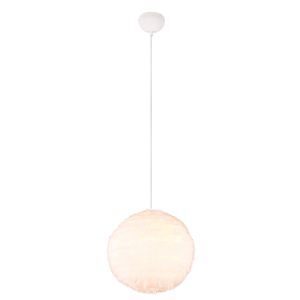 Beige hanglamp stof, Vijay