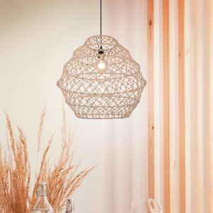 Bruine hanglamp landelijk, Liduina