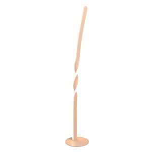 Bruine vloerlamp design, Quirinus, 19W, 4000K LED, met schakelaar
