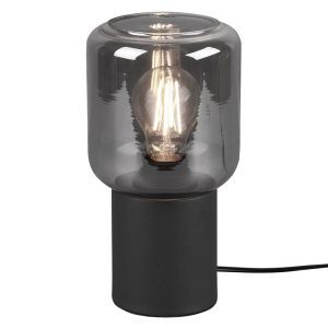 Moderne tafellamp Gail, zwart