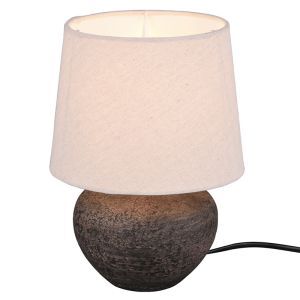 Moderne tafellamp Ulo, bruin